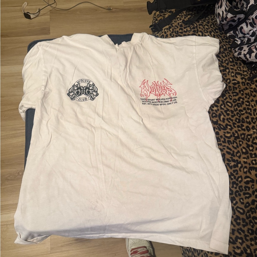 Darc Sport White Graphic Tee